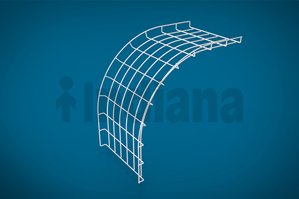 Wiremesh Vertical Outer Bend